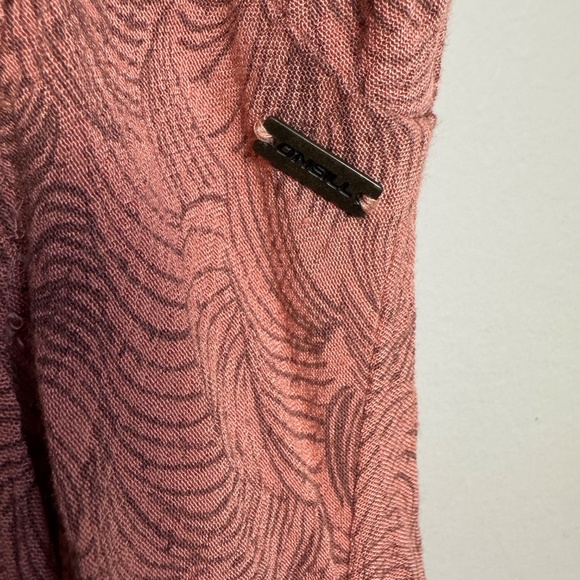 O'Neill Women's 100% Viscose Crinkle With Print Woven Mini Dress Peachy-Rose M - Picture 7 of 16